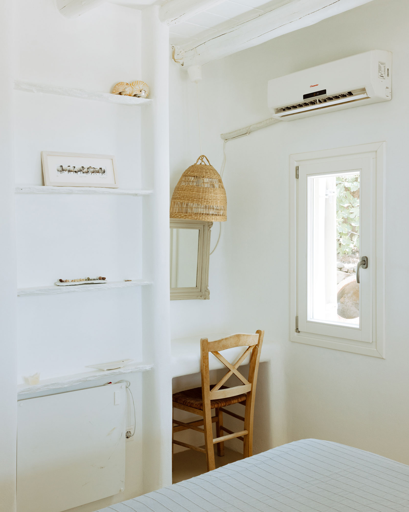 bedroom Villa Rizza island of Andros Greece 
