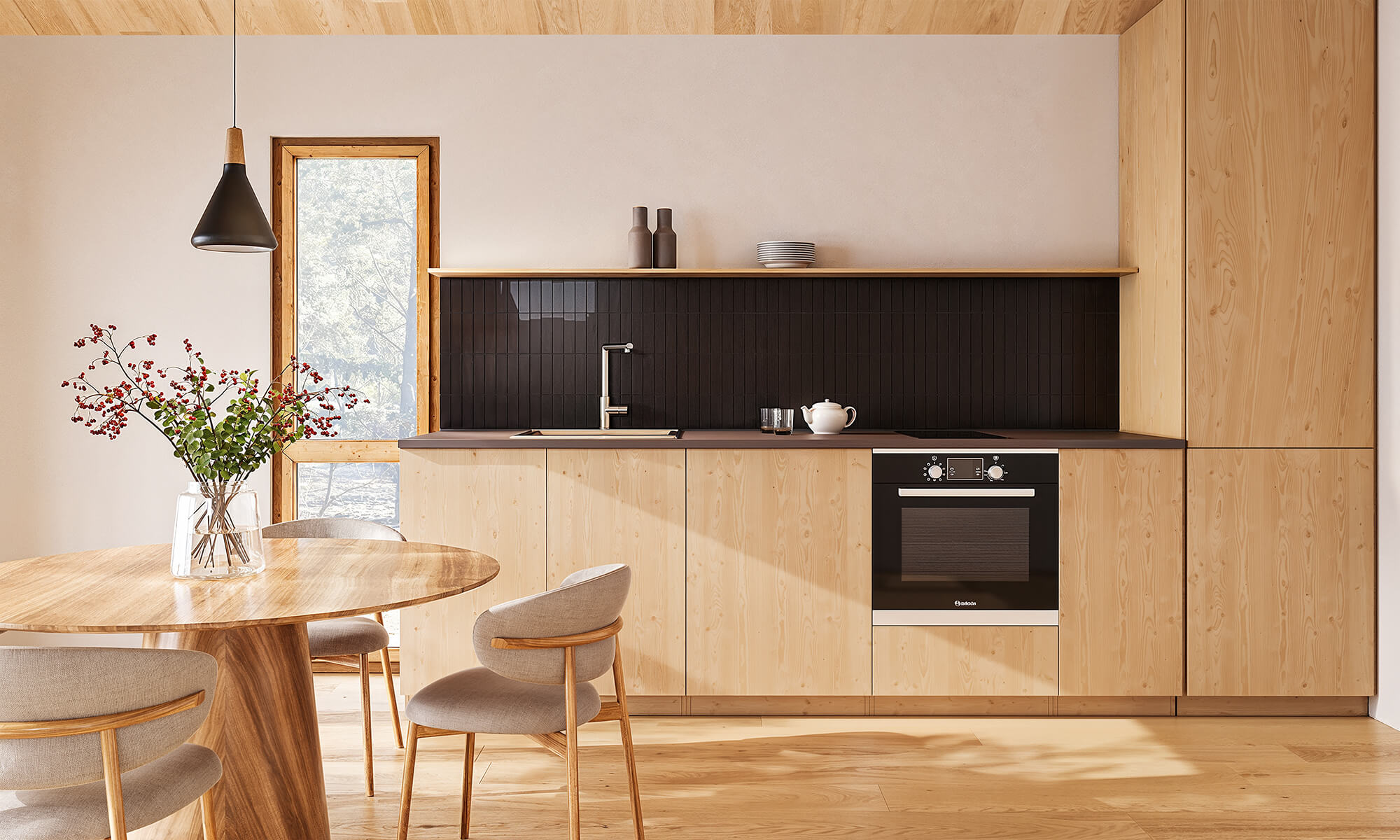 intérieur modèle ROANNE V2_A2 Chalet Pro