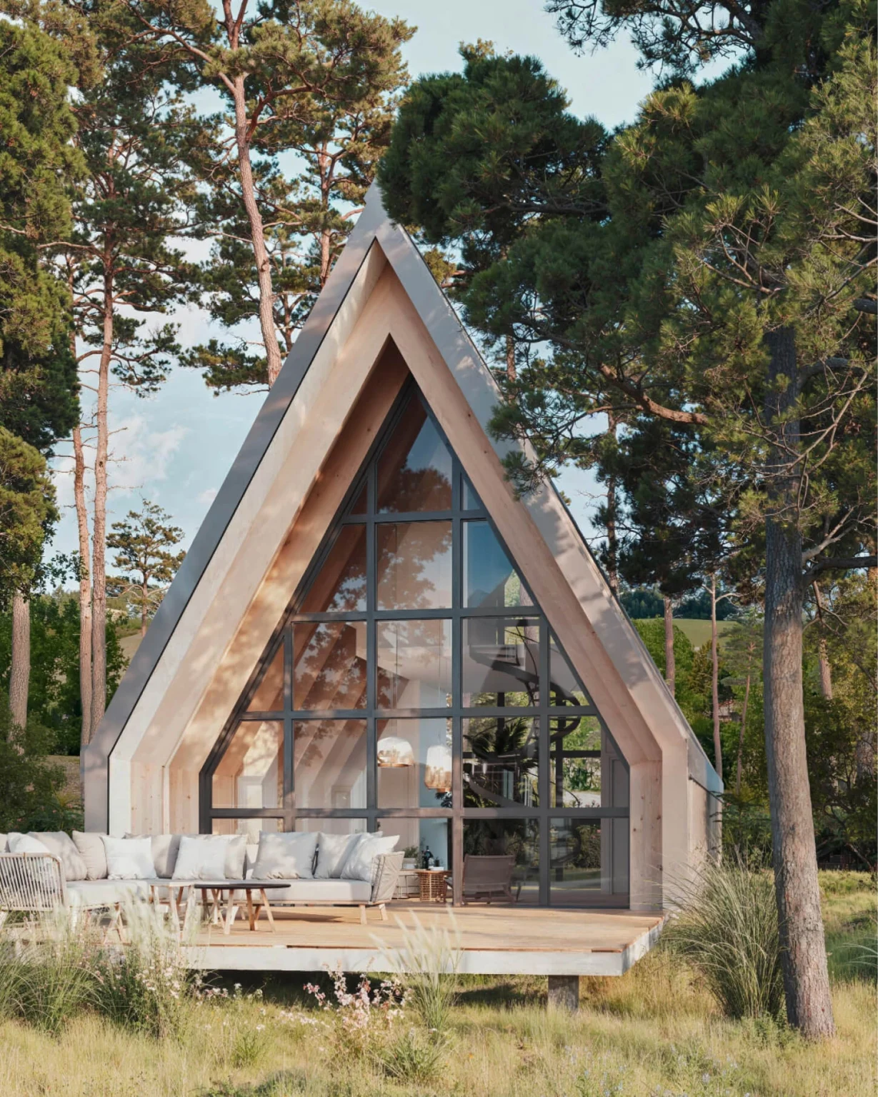 maison à ossature bois française modulaire préfabriquée de 20 à 90m2 TAO Houses