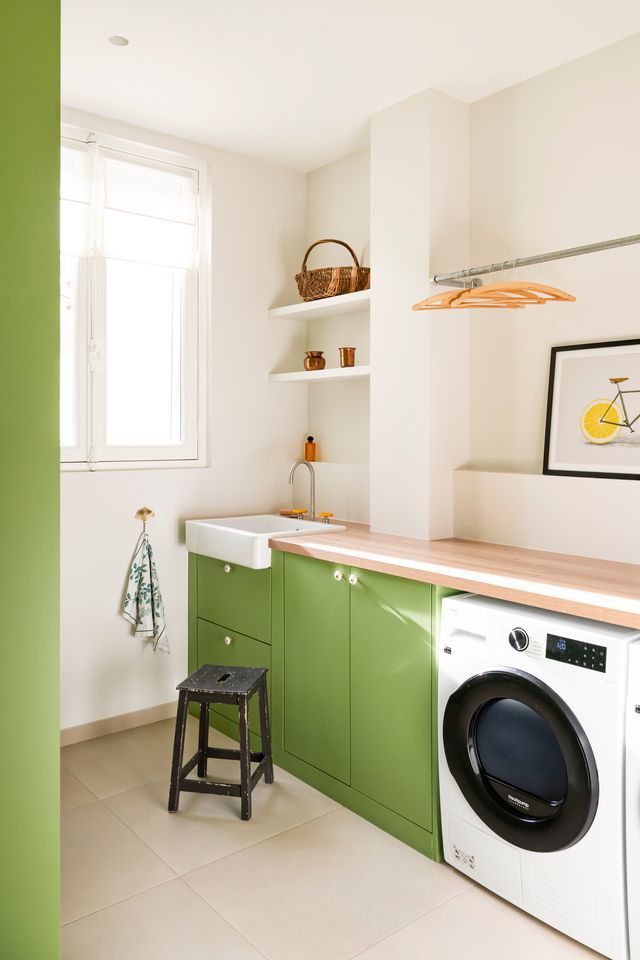 buanderie appartement Paris Photo : © Julien Pépy buanderie appartement Paris Photo : © Julien Pépy
