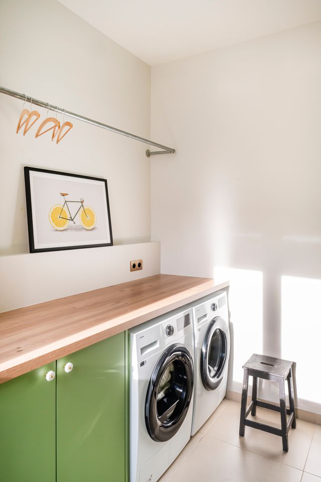 buanderie appartement Paris Photo : © Julien Pépy buanderie appartement Paris Photo : © Julien Pépy