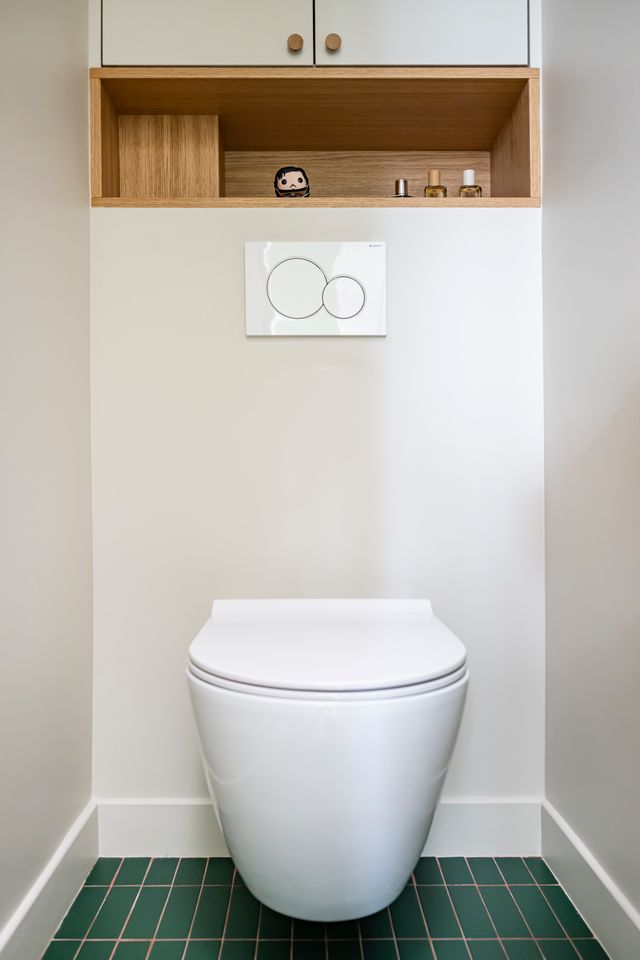 toilettes wc appartement Paris Photo : © Julien Pépy toilettes wc appartement Paris Photo : © Julien Pépy