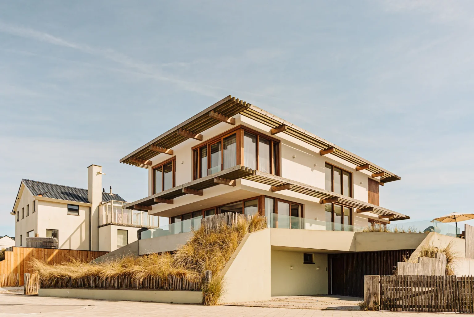 maison de plage contemporaine 