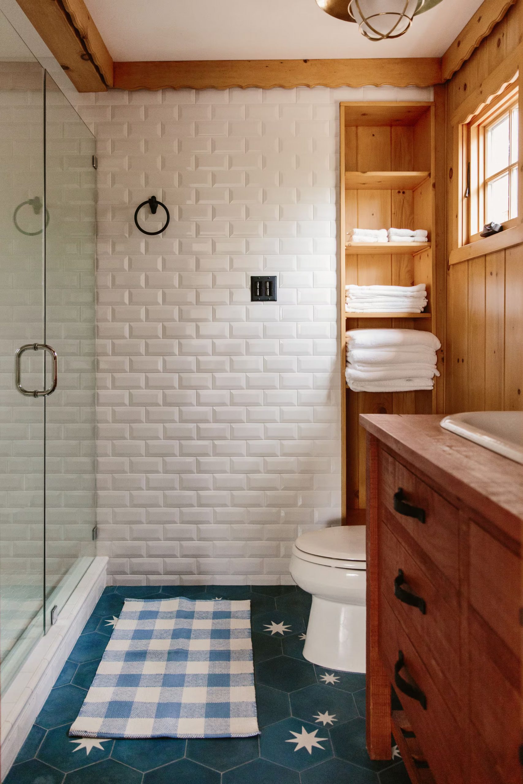 salle de bain vintage
