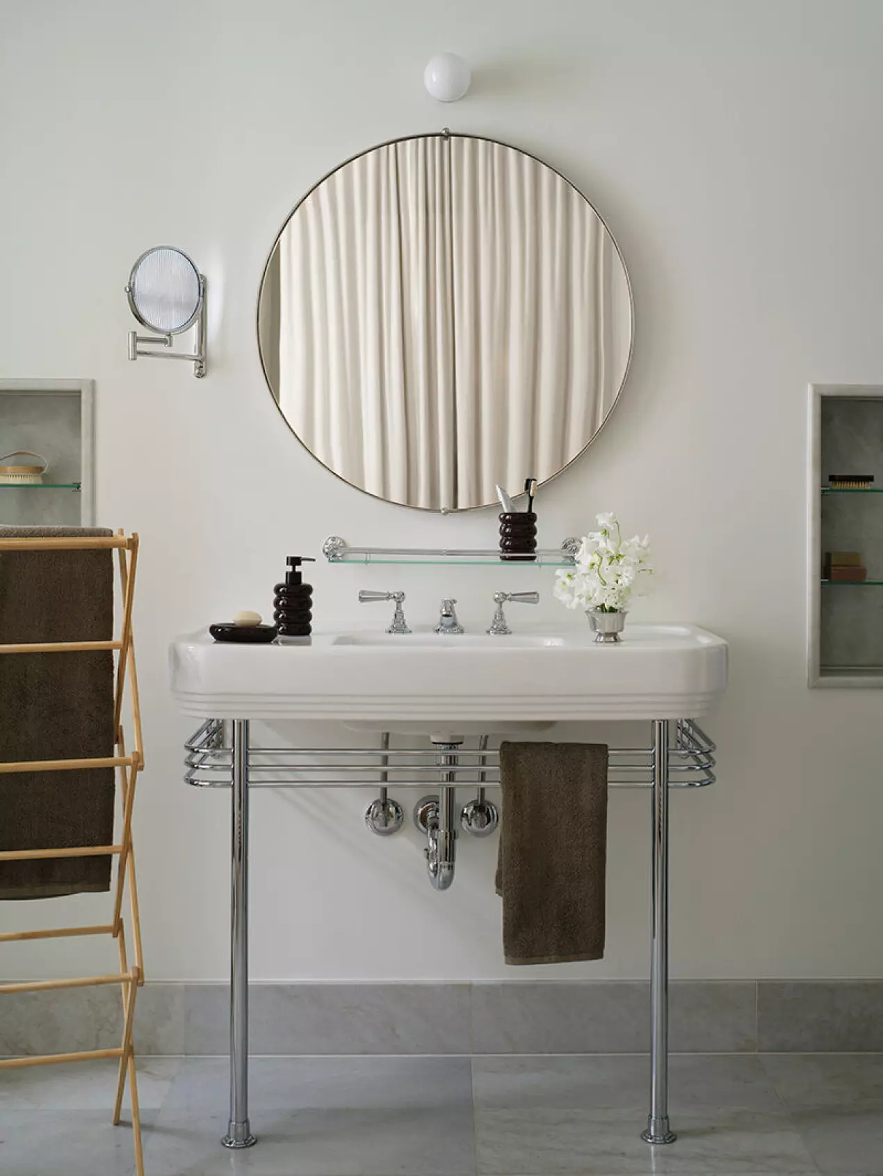 salle de bain vintage couleurs déco Automne 2026 minimalisme parisien