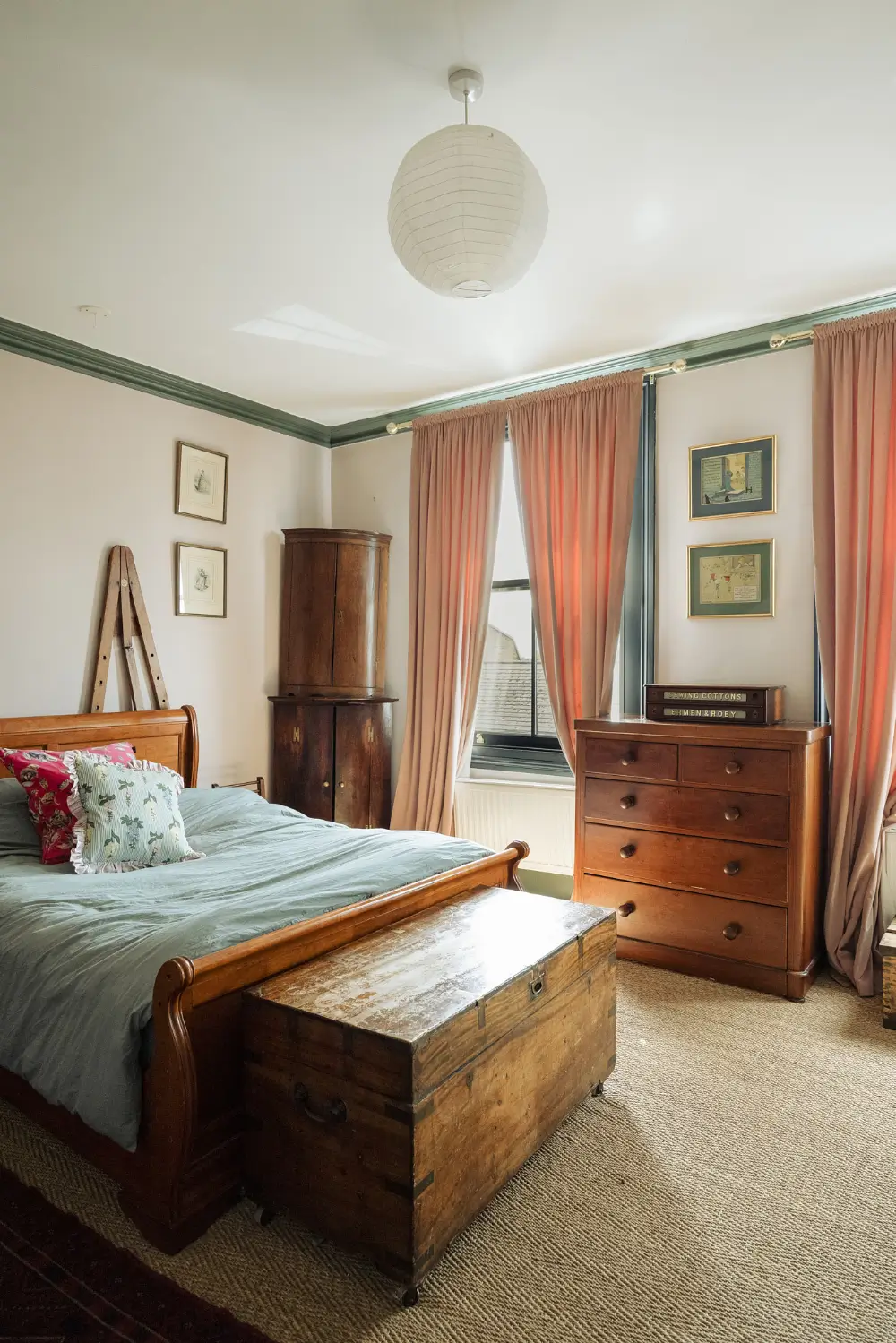 chambre maison victorienne rénovée et agrandie à Londres chambre maison victorienne rénovée et agrandie à Londres