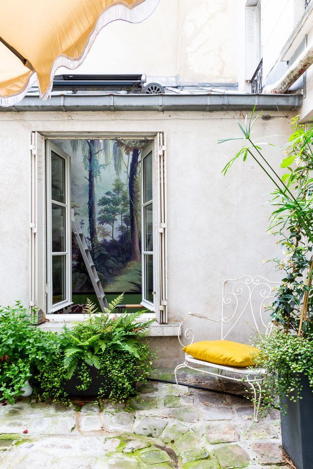 appartement Paris Bastille dans ancien garage avec cour Photo : © Agathe Tissier appartement Paris Bastille dans ancien garage avec cour Photo : © Agathe Tissier