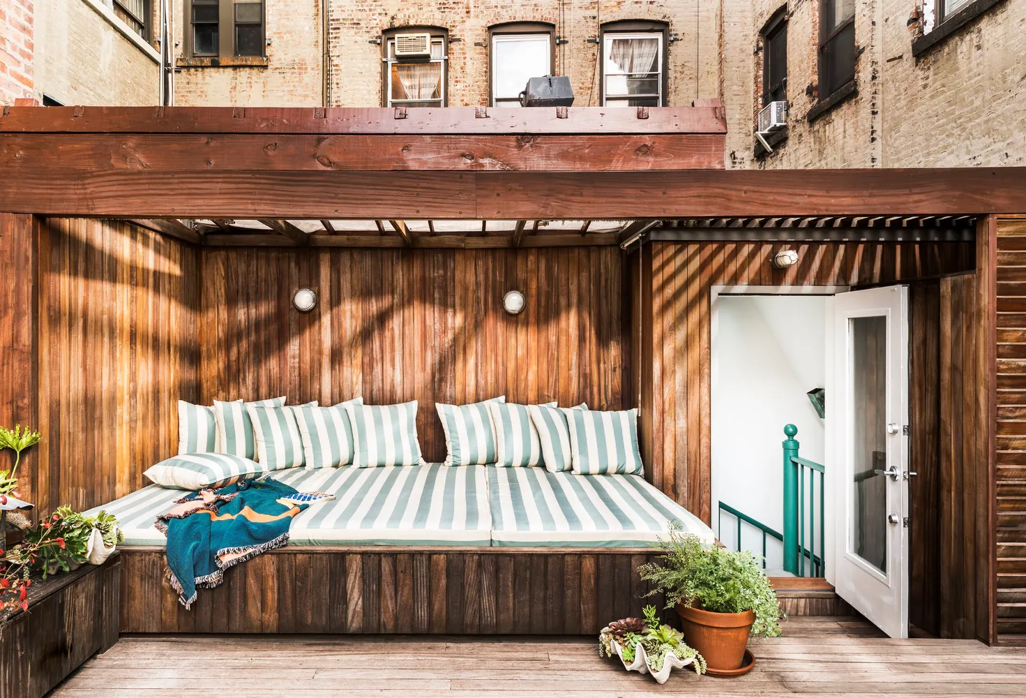 terrasse sur le toit SoHo New York maison de Daniel Arsham