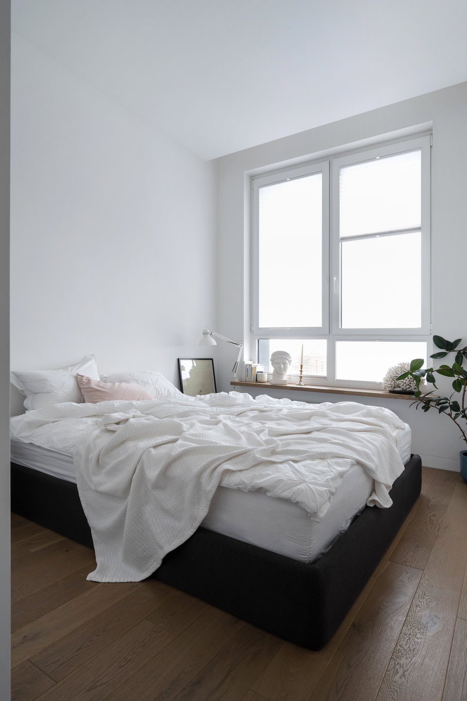 chambre minimaliste appartement 50m2