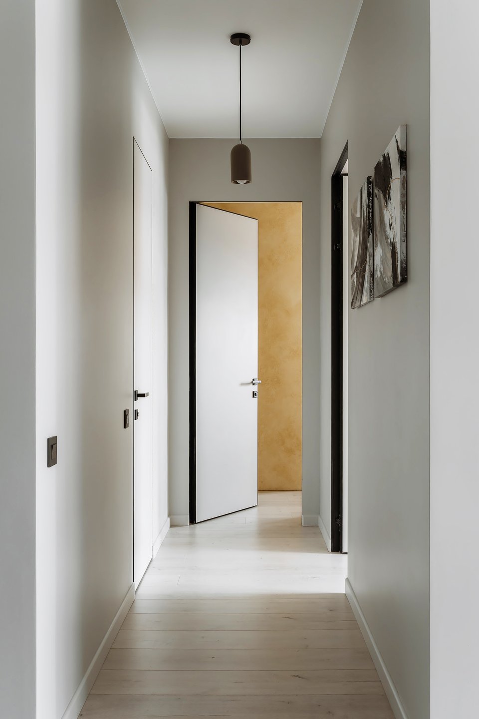 couloir minimaliste blanc couloir minimaliste blanc