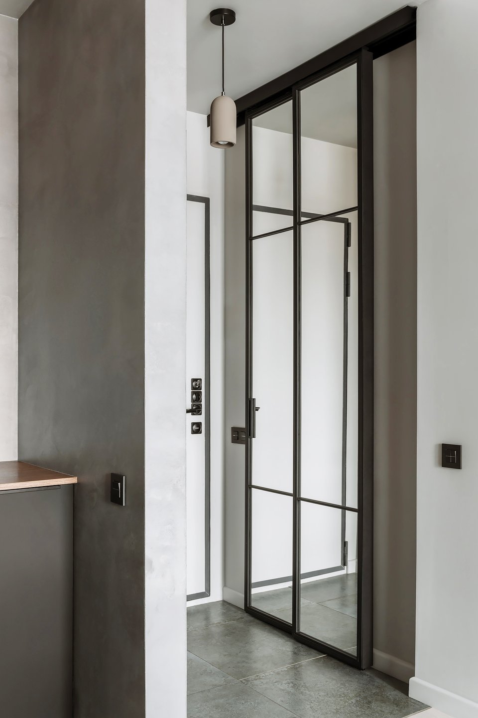 entrée avec placard miroir entrée avec placard miroir