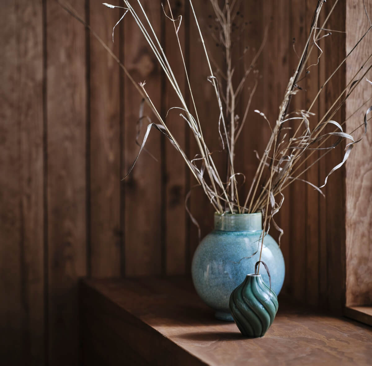 vases bleu et vert vases bleu et vert