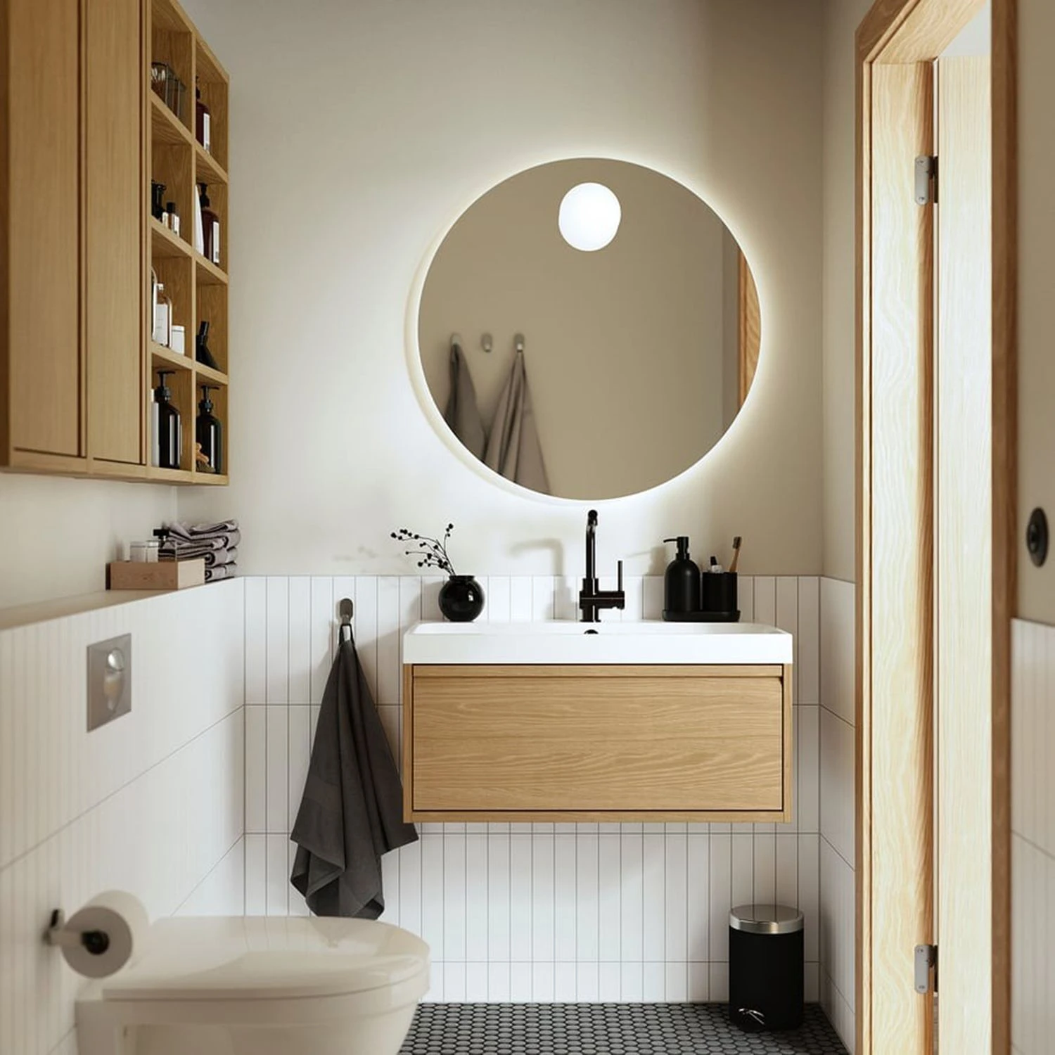salle de bain sans fenêtre contemporaine salle de bain sans fenêtre contemporaine