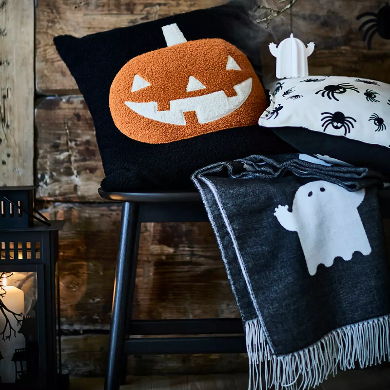 coussin citrouille IKEA août 2026 décoration Halloween