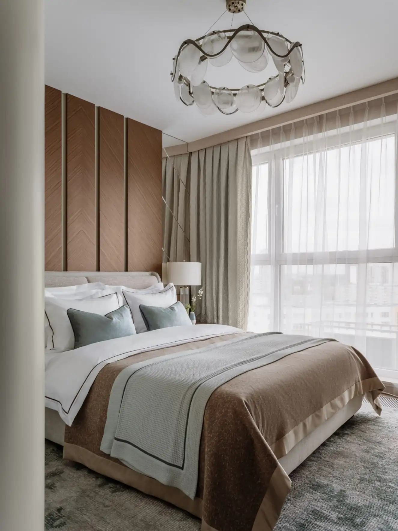 bedroom contemporary decor 87sqm apartment