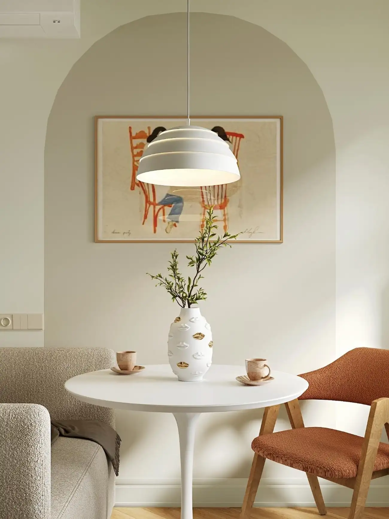 salle à manger décoration contemporaine studio 27m2