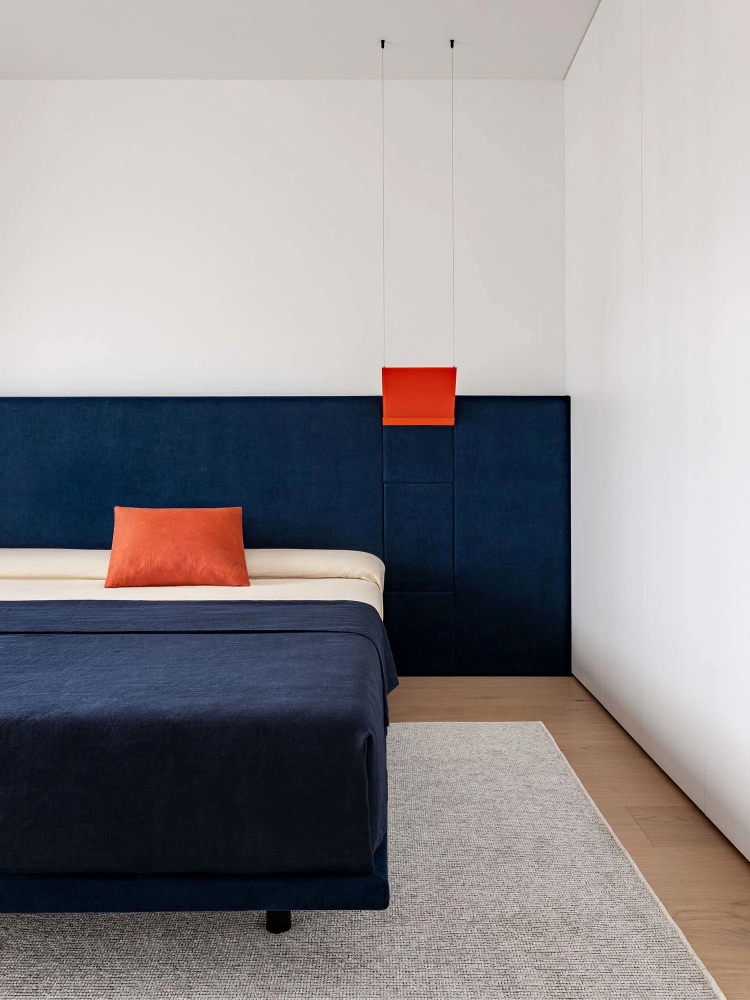 chambre bleue orange et blanche chambre bleue orange et blanche