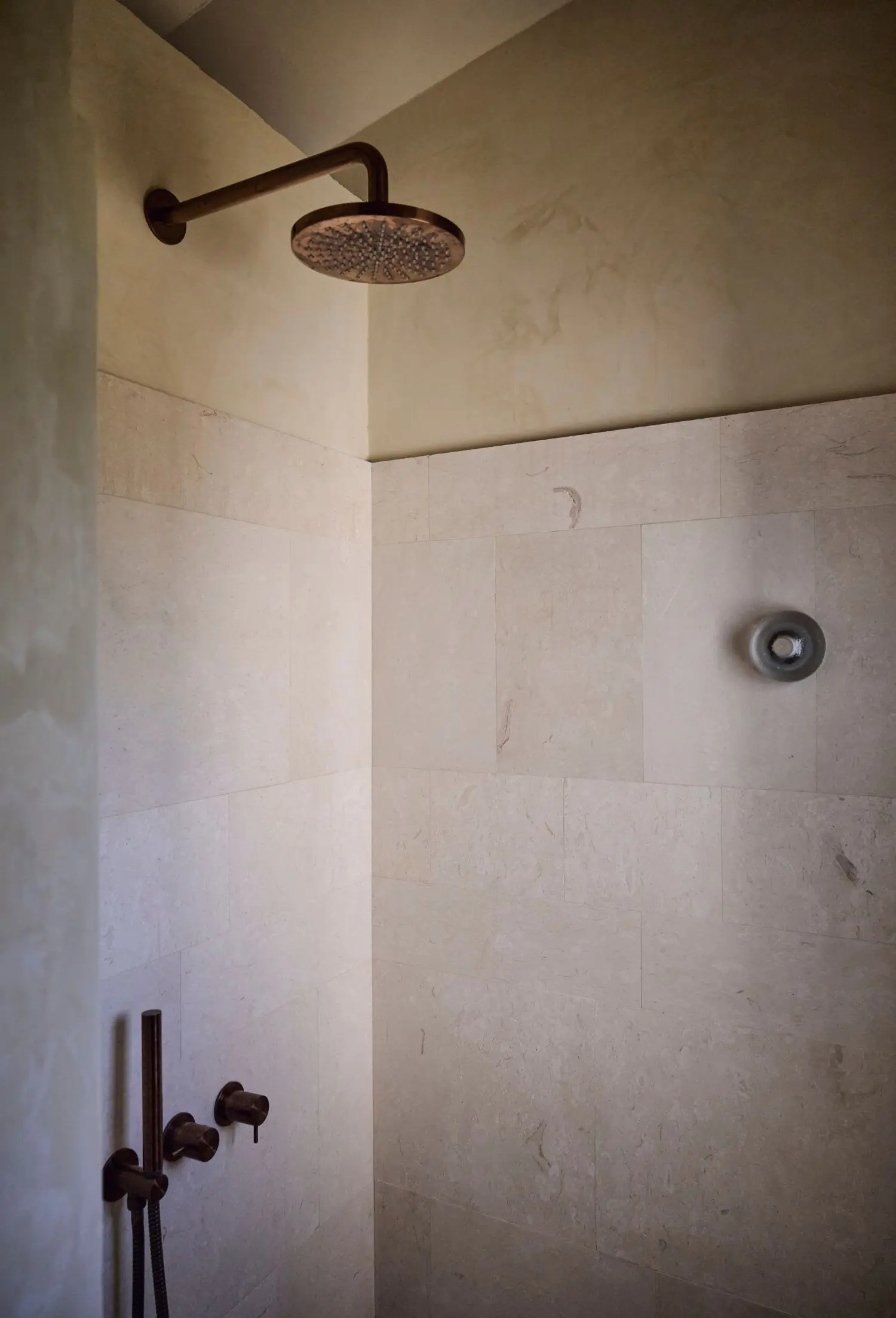 salle de bain maison Minorque vue mer