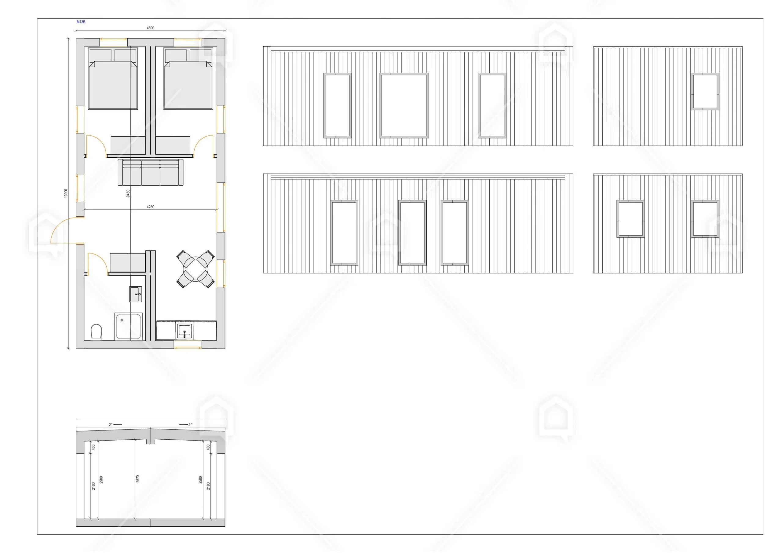 plan Maestro Chalet modèle Atlas plan Maestro Chalet modèle Atlas