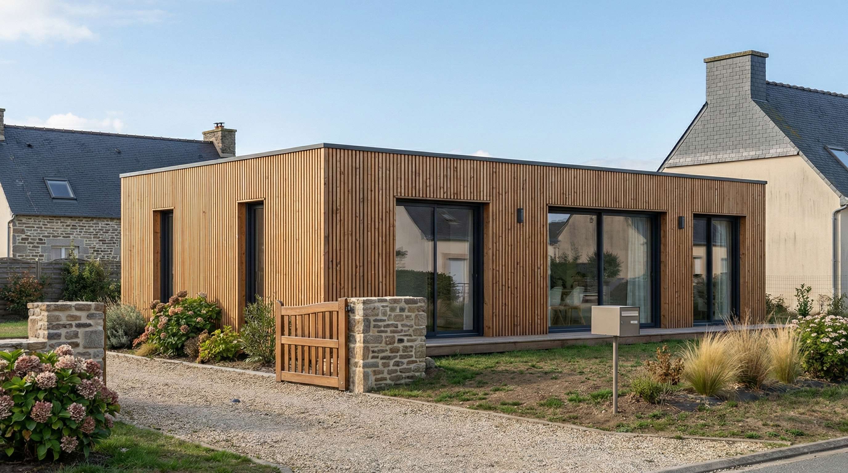 studio de jardin en bois de 60m2 Trebeurden par Greenkub