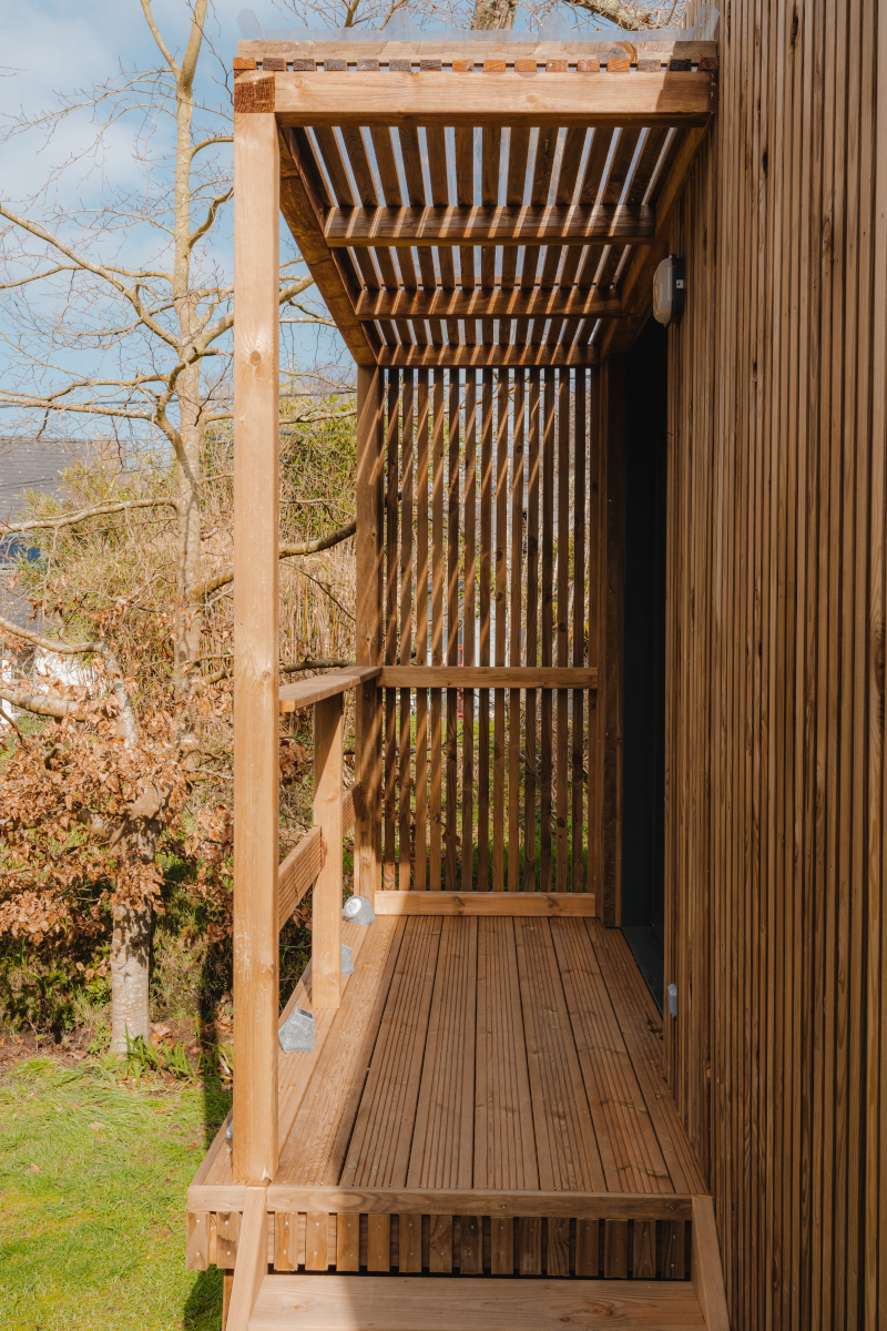 studio de jardin en bois de 60m2 Trebeurden par Greenkub