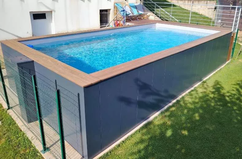piscine hors sol acier