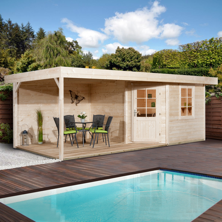 chalet de jardin en bois