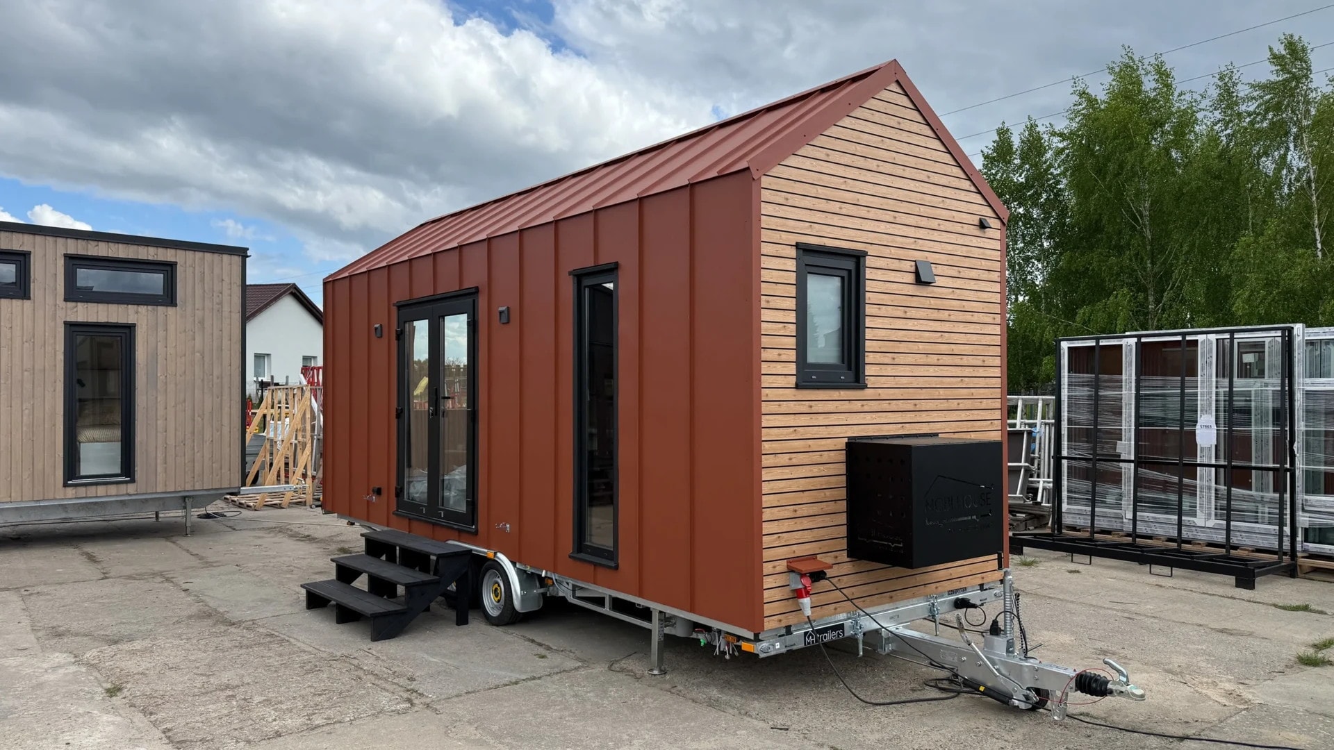 tiny house européenne de 16m2 Sunrise Prestige par Mobi House tiny house européenne de 16m2 Sunrise Prestige par Mobi House