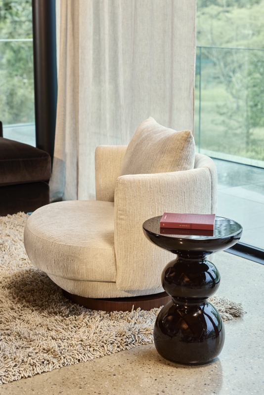 salon avec fauteuil pivotant design salon avec fauteuil pivotant design