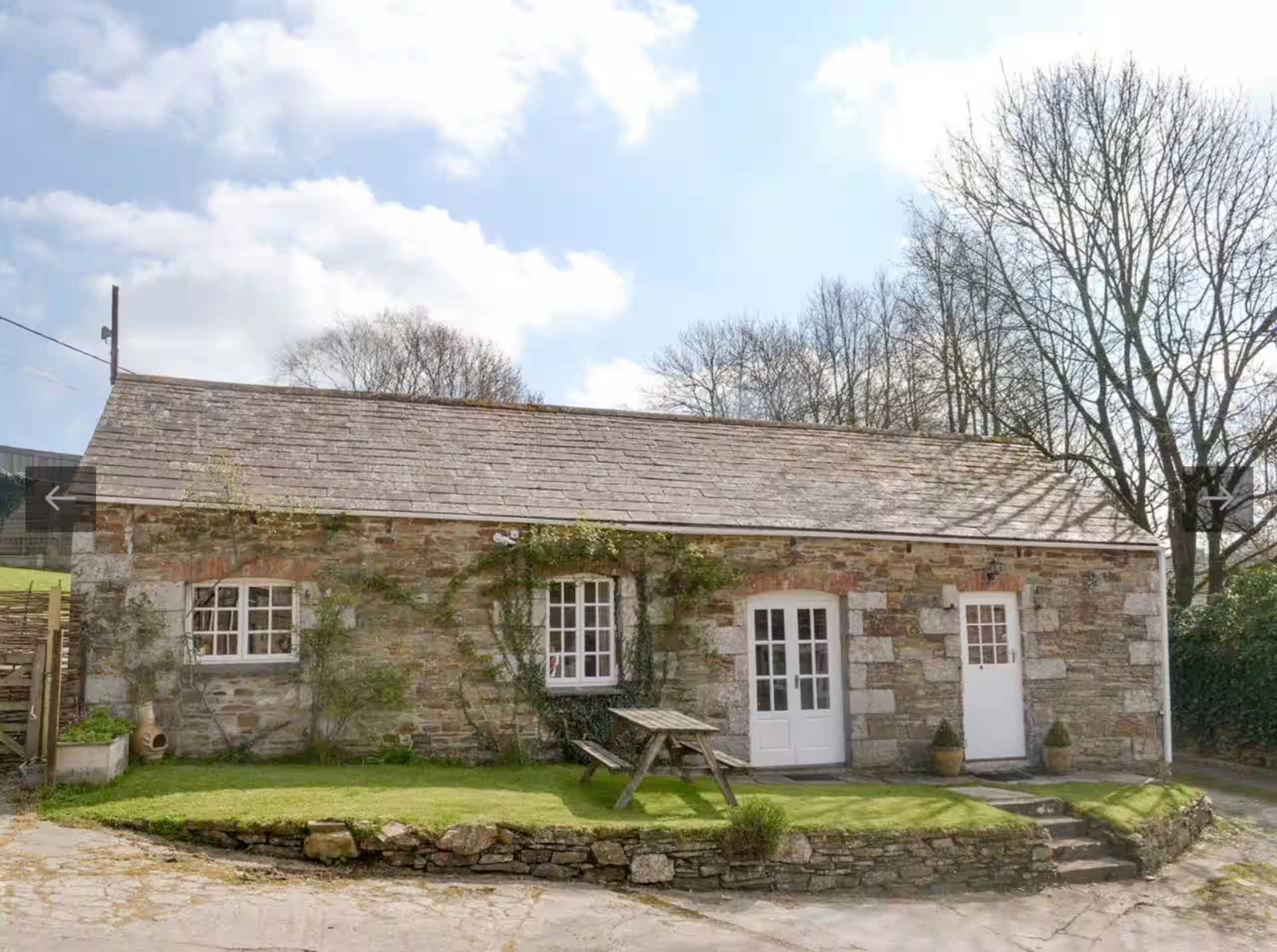 ancienne grange en pierres Cornouailles