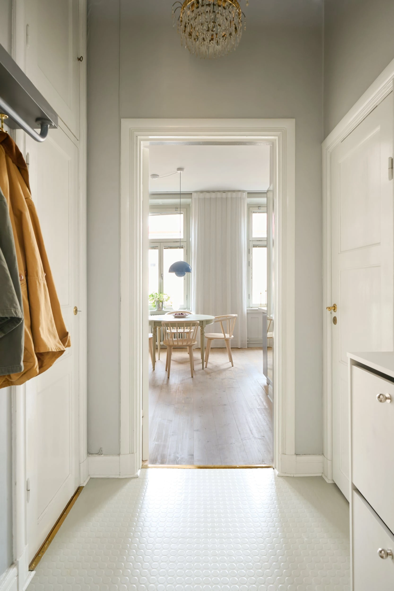 entrée petit appartement de 49m2