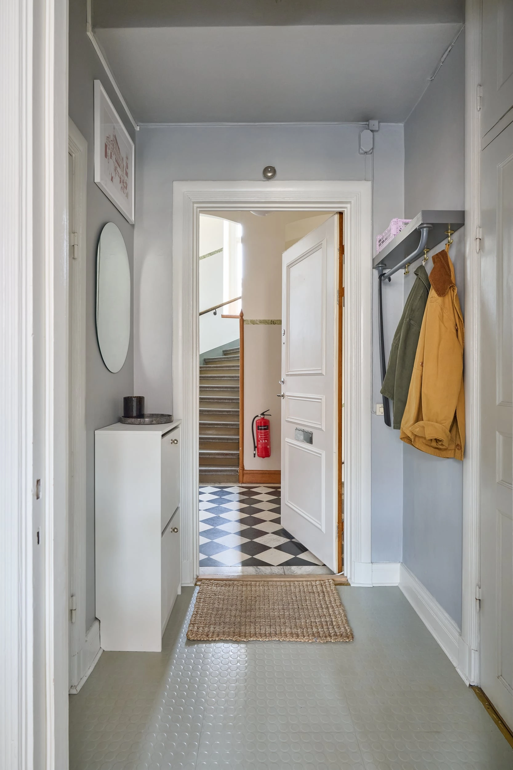 entrée petit appartement de 49m2