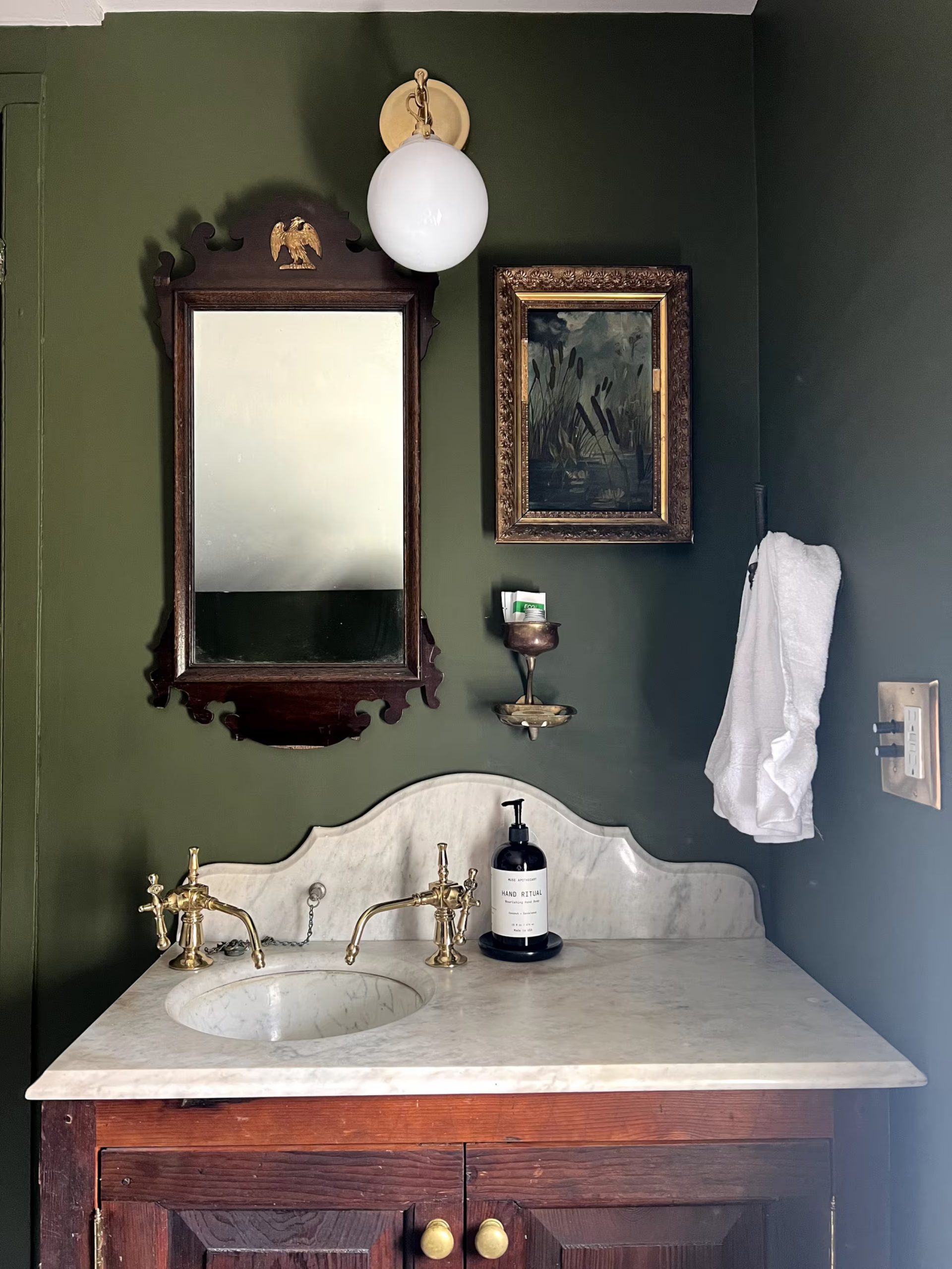 salle de bain vintage verte salle de bain vintage verte