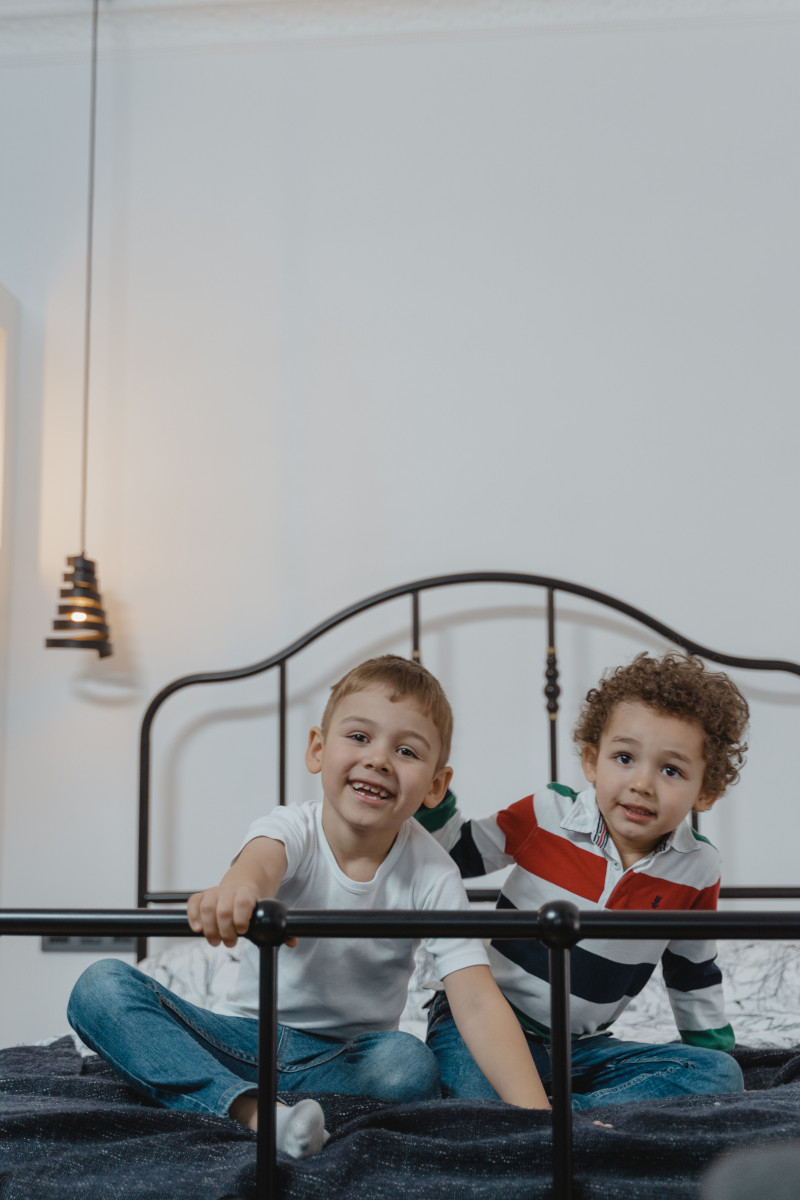 enfants sur lit chambre couleurs France coupe du monde 2026 football enfants sur lit chambre couleurs France coupe du monde 2026 football