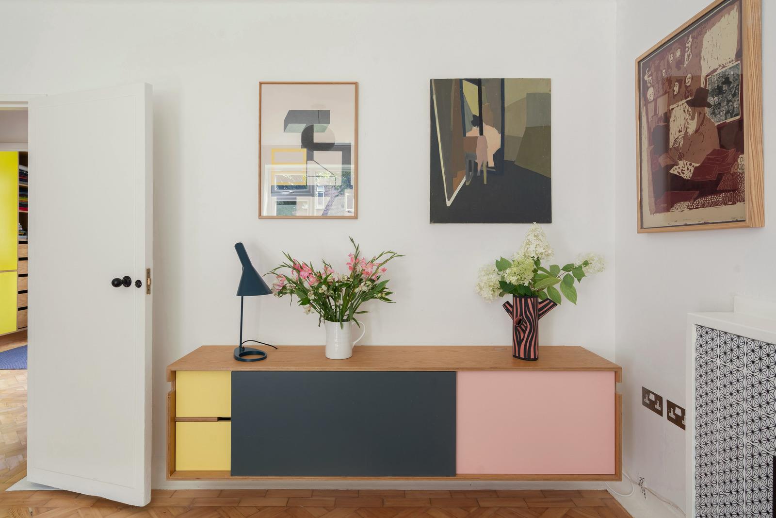 salon appartement mid-century décoration contemporaine Londres salon appartement mid-century décoration contemporaine Londres