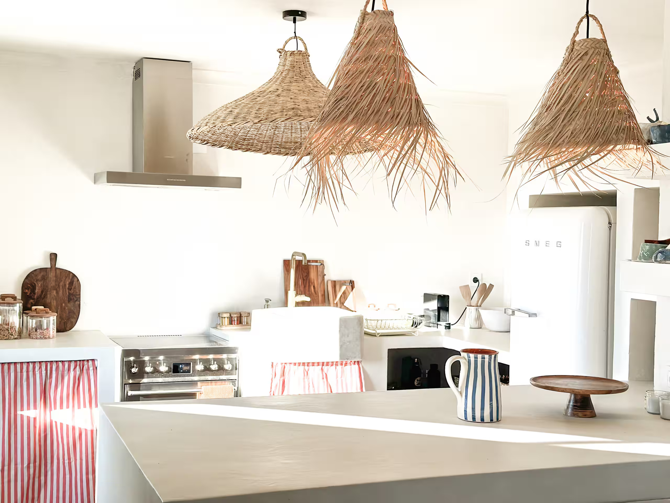 cuisine décoration maison de plage