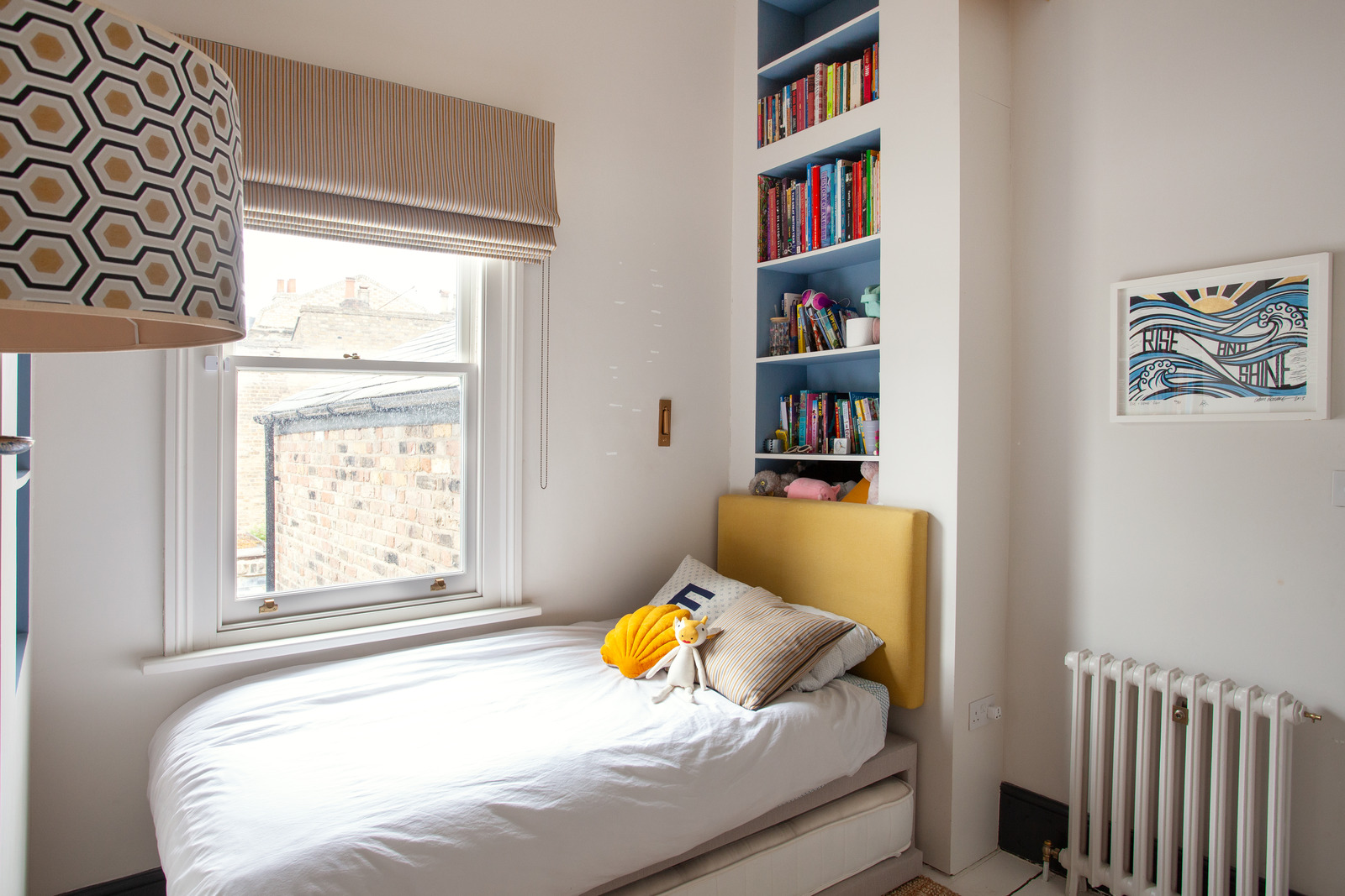 chambre enfant décoration contemporaine maison victorienne accolée