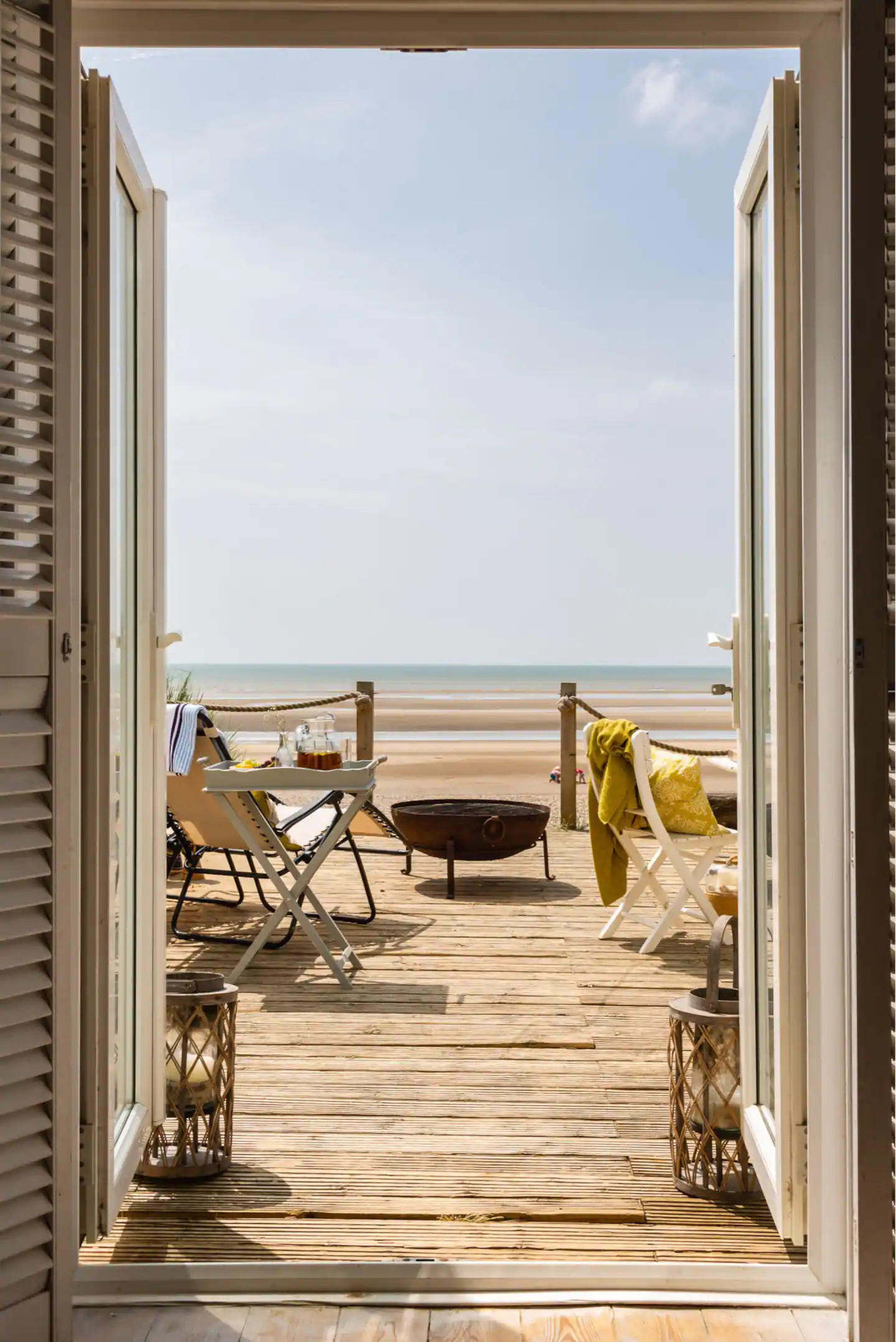 terrasse décoration maison de plage