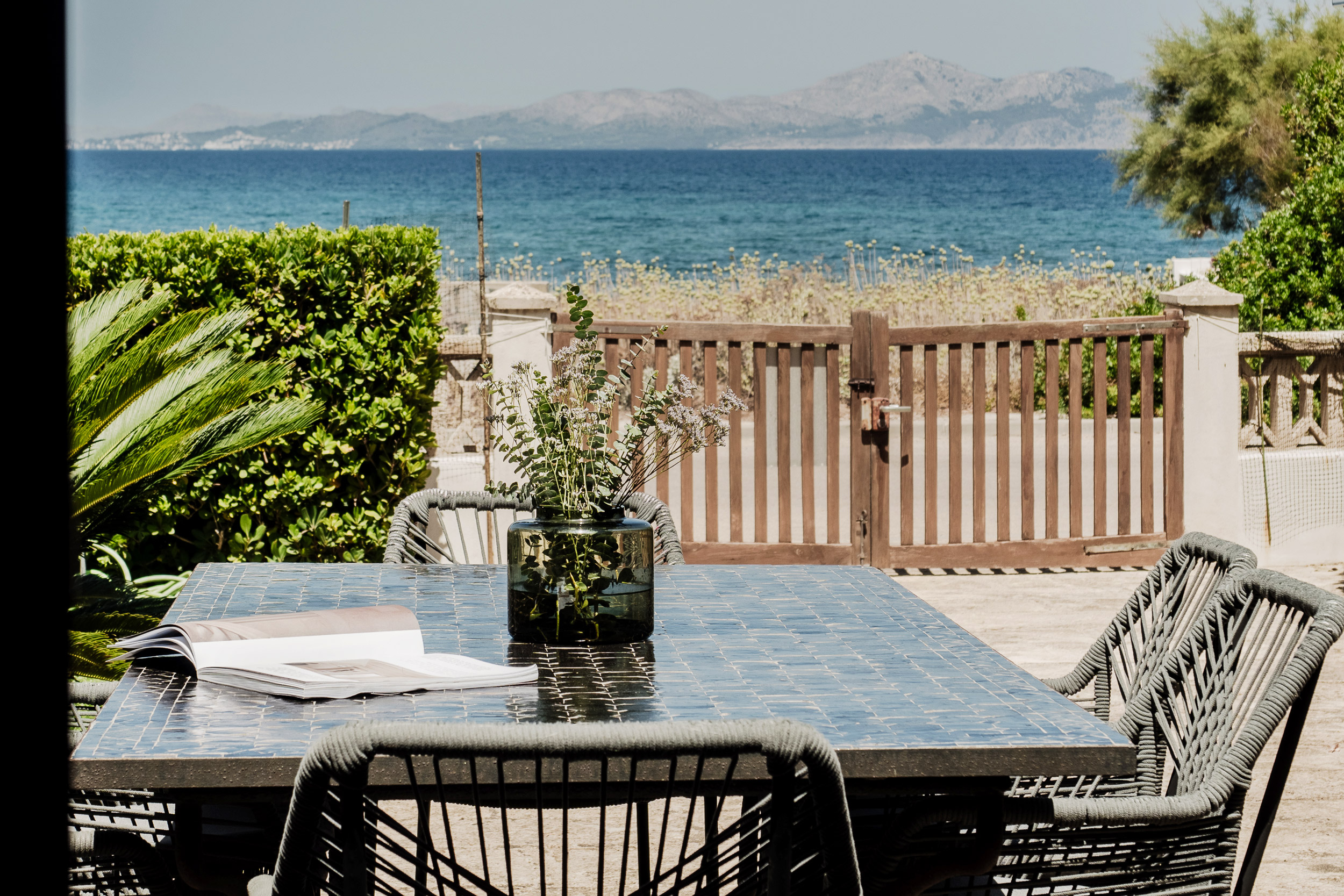 terrasse maison de plage