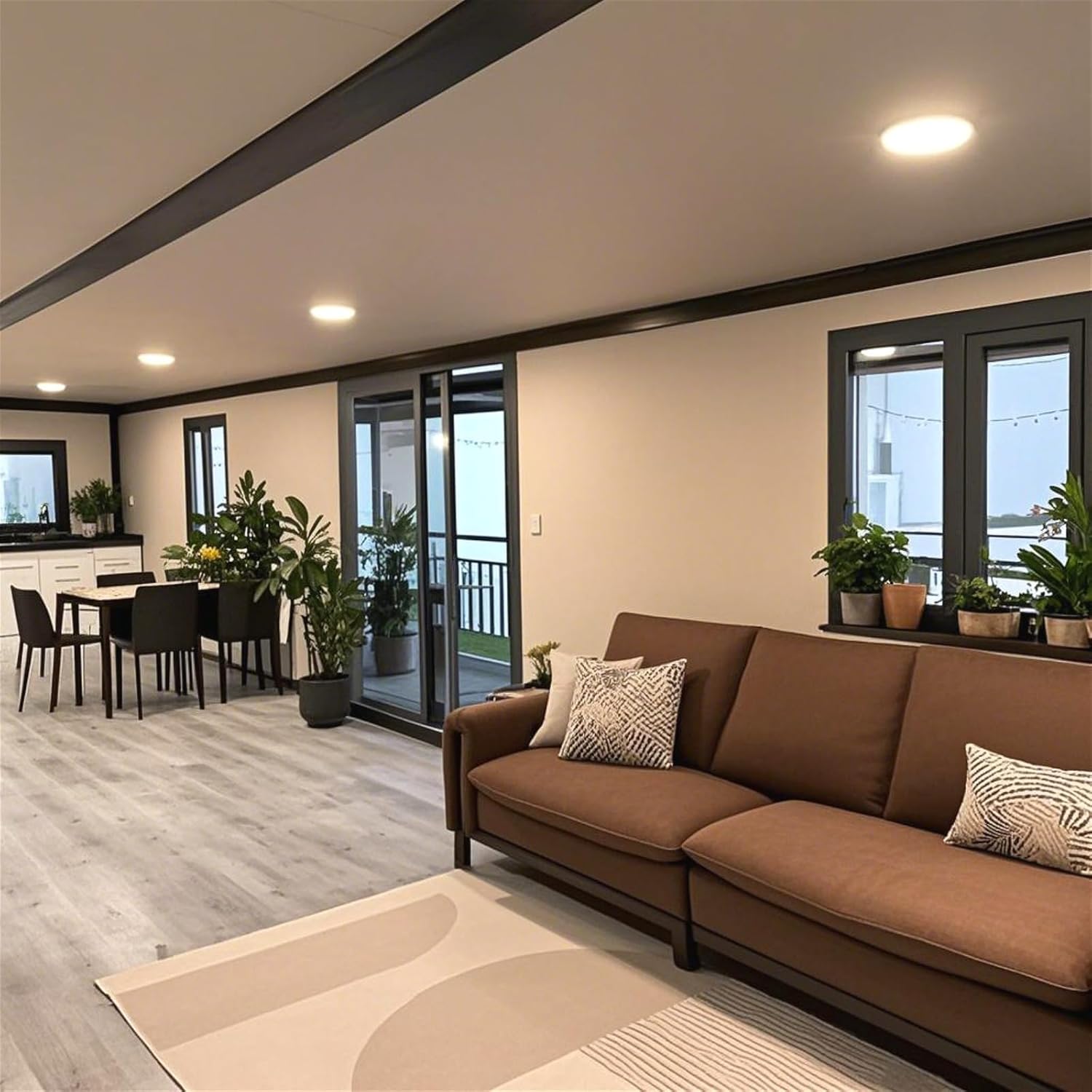 intérieur mini maison Amazon 35m2