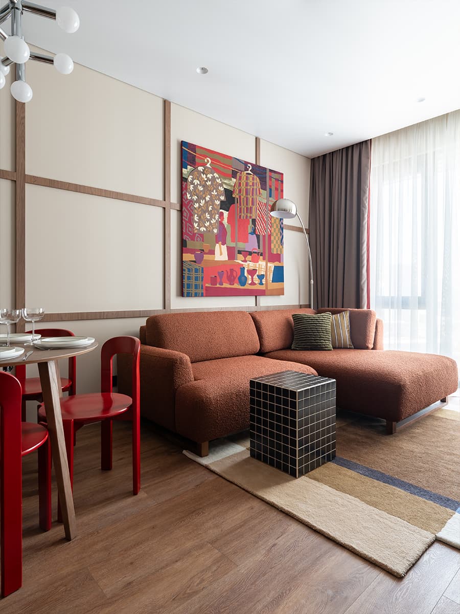 salle à manger et salon décoration contemporaine petit appartement de 42m2 salle à manger et salon décoration contemporaine petit appartement de 42m2