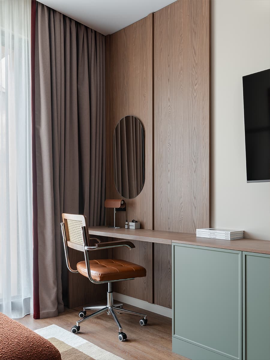 espace bureau dasn salon décoration contemporaine petit appartement de 42m2 espace bureau dasn salon décoration contemporaine petit appartement de 42m2