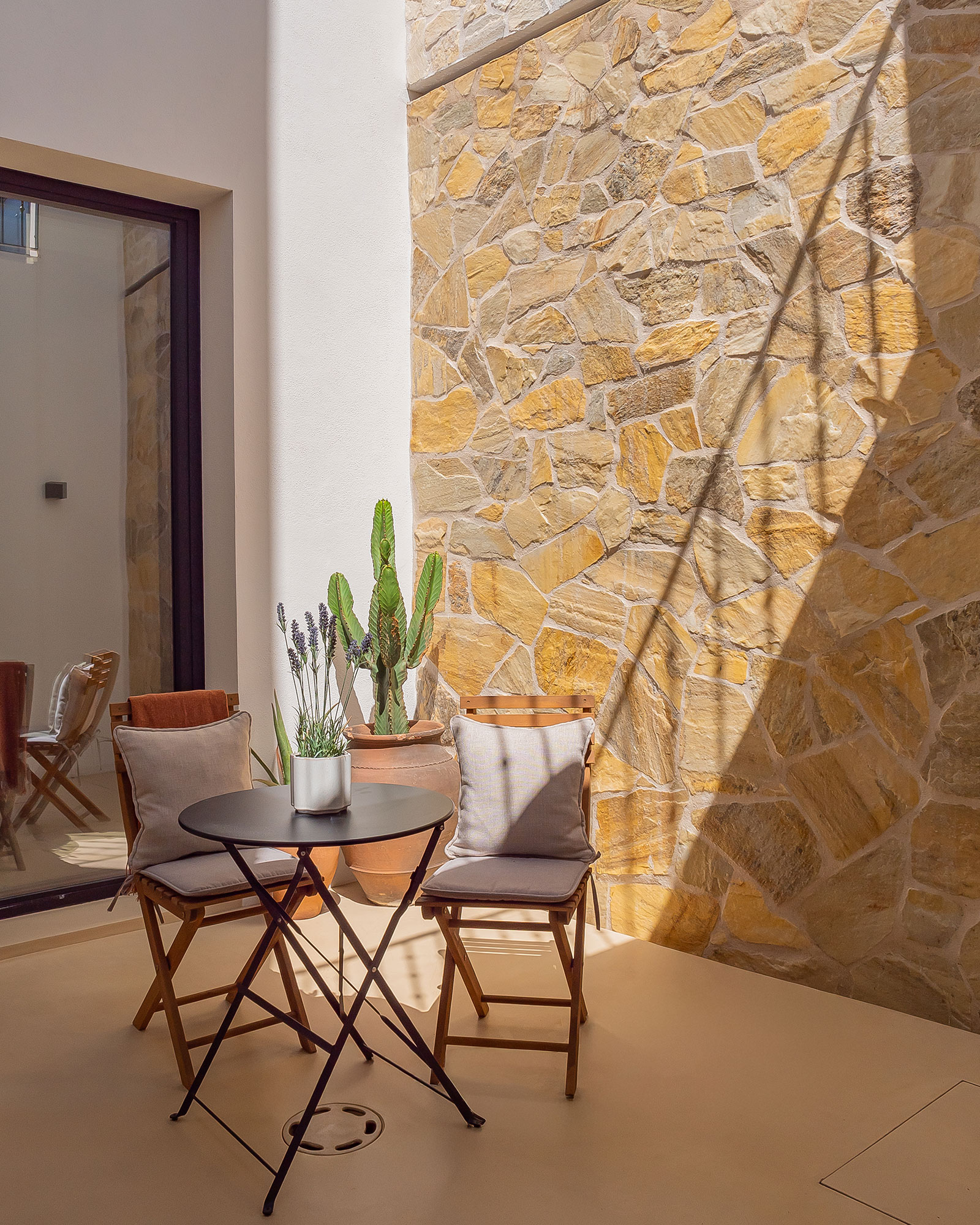 terrasse Casa Luna de Miel Estepona