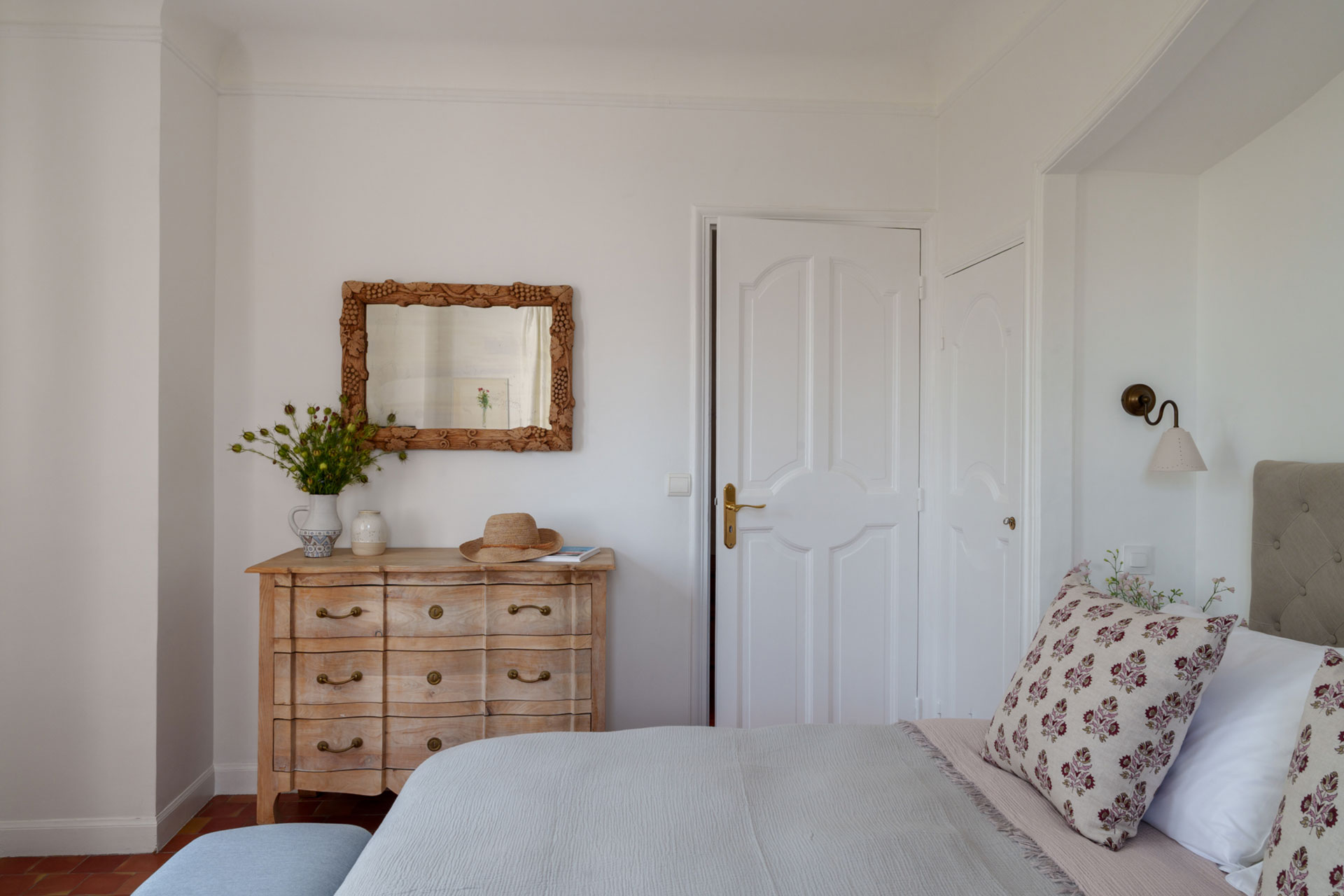 chambre décoration classique chic maison provençale Casa del Sol Grasse chambre décoration classique chic maison provençale Casa del Sol Grasse