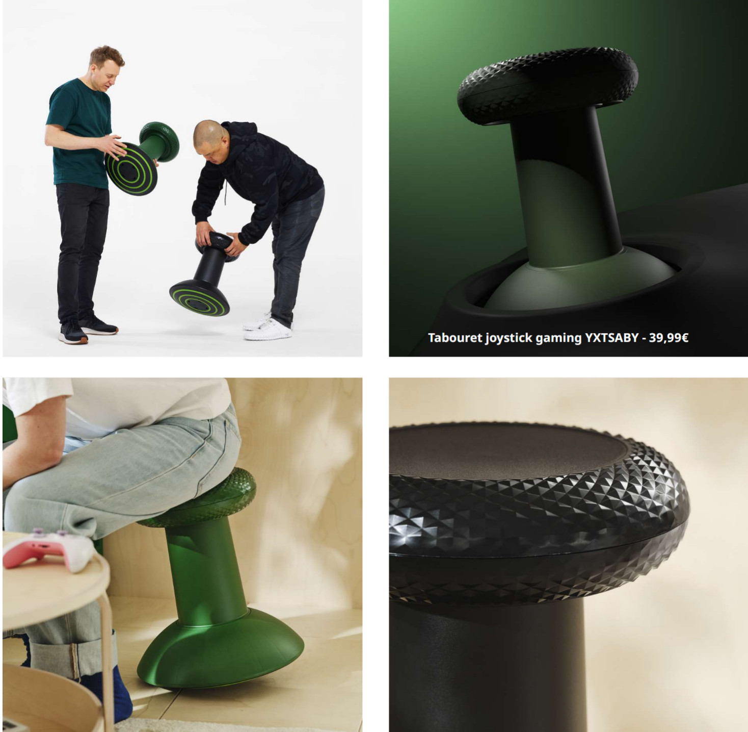 tabouret collaboration IKEA XBox collection YXSTABY 2026
