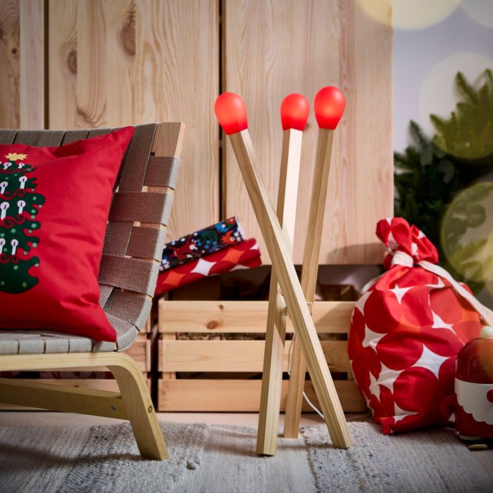 lampe allumettes collection IKEA Noël 2026 lampe allumettes collection IKEA Noël 2026