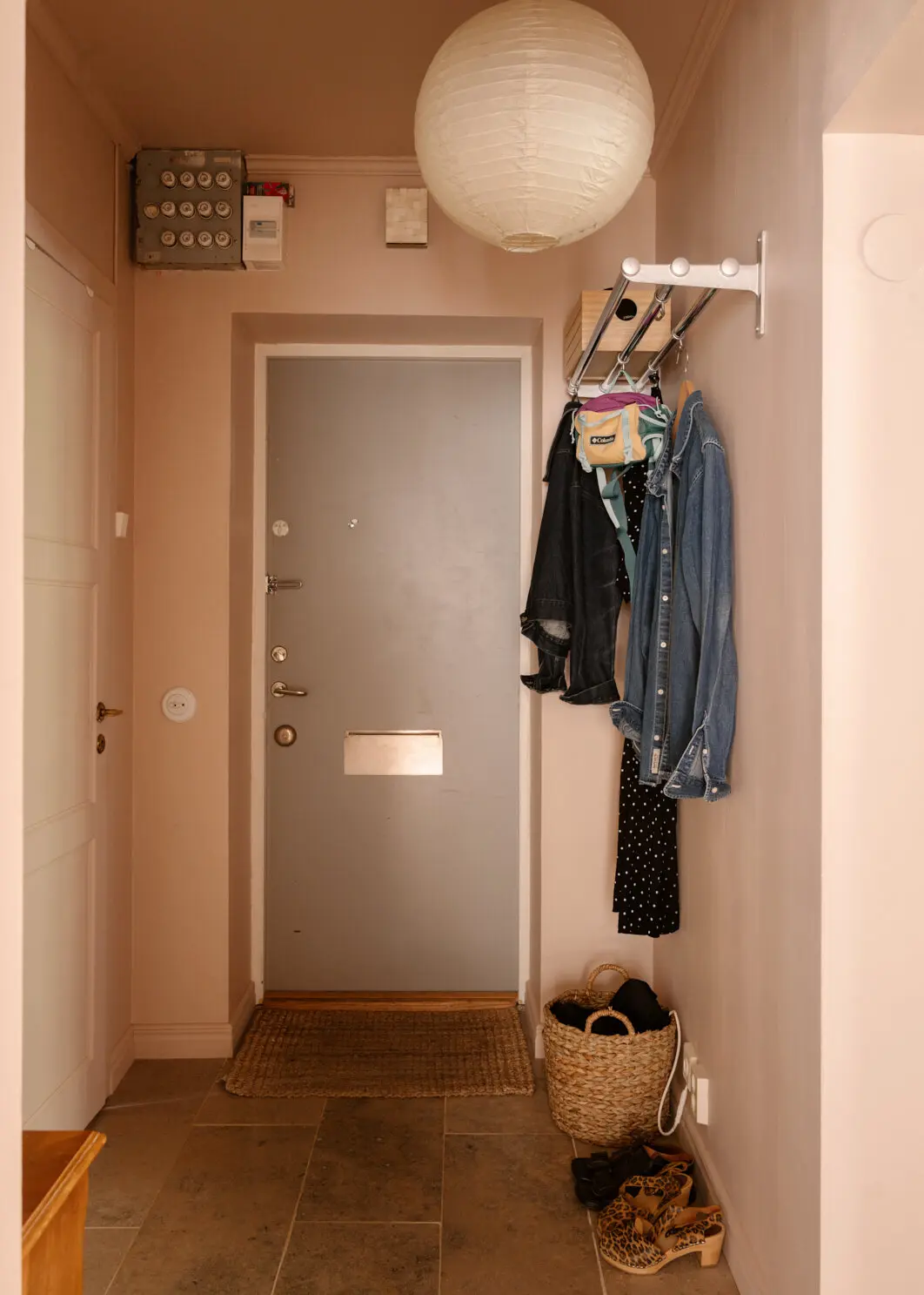 light pink entryway light pink entryway