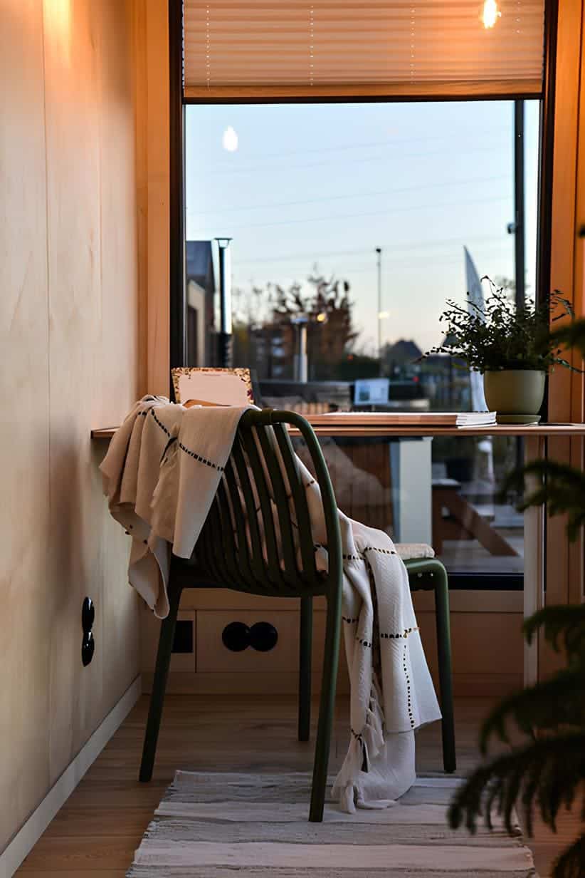 espace bureau mini maison Julia Vagabond Haven