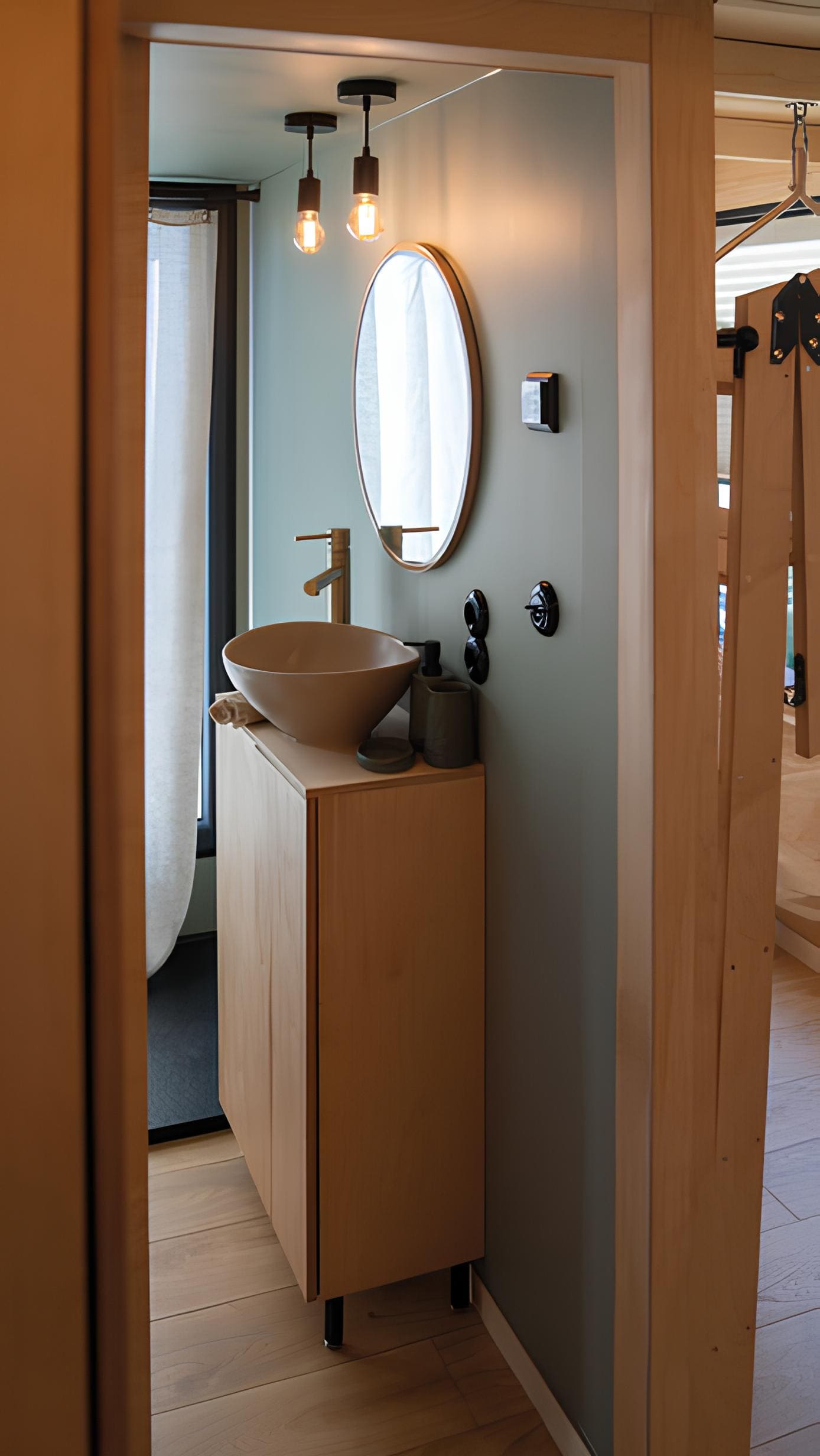 salle de bain mini maison mobilie Julia Vagabond Haven