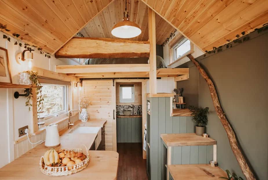 cuisine et escalier tiny house 16m2 660 Mezzanine TWT Tiny homes cuisine et escalier tiny house 16m2 660 Mezzanine TWT Tiny homes